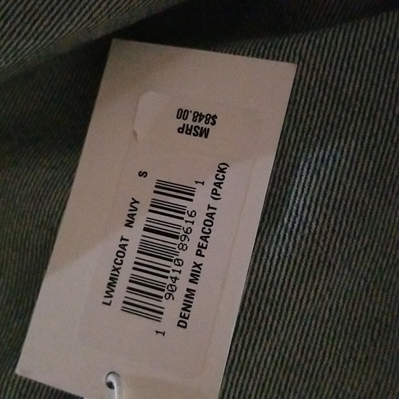 FRAME Denim Mix Peacoat - Picture 3 of 8